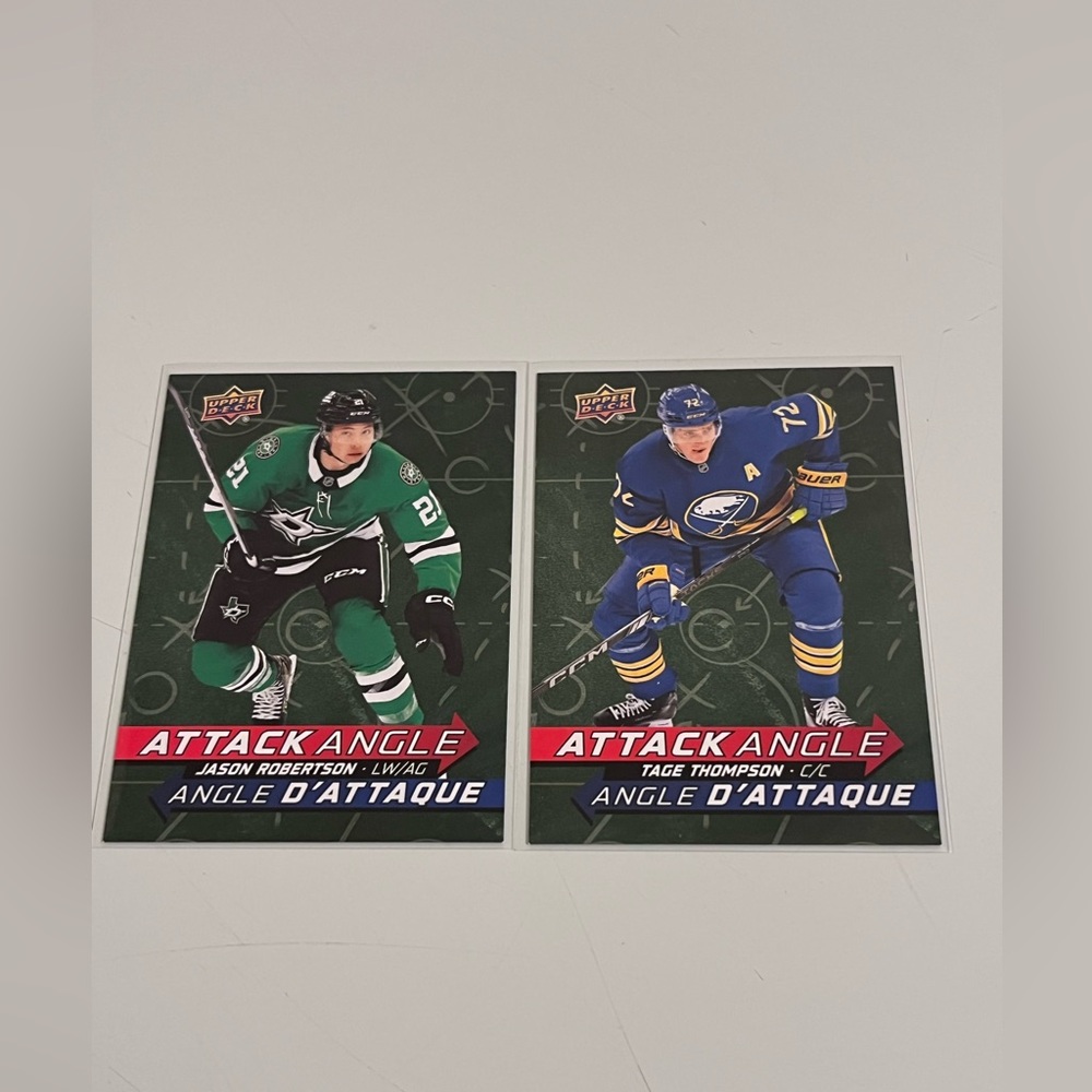 Jason Robertson & Tage Thompson - 2025-26 Tim Hortons Attack Angle Duo
